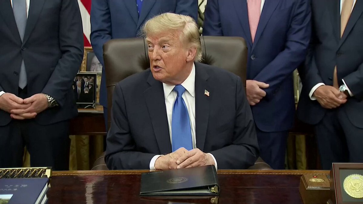 Thumbnail for: Trump on Iran: "I'm not running"