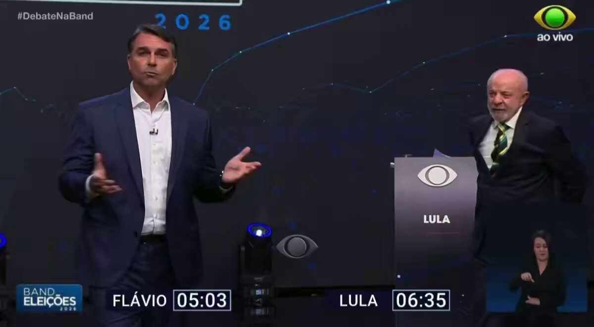 Thumbnail for: Lula corners Flavio Bolsonaro with one sentence